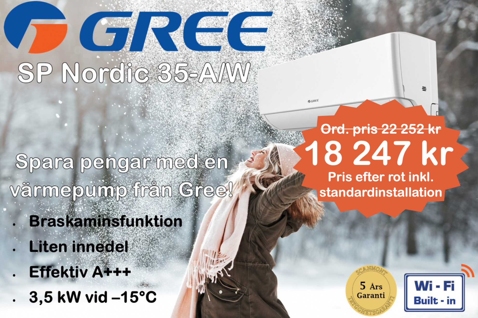 Värmepump Kungsbacka - AC